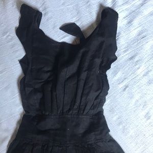 Free people dress / apron style with open back